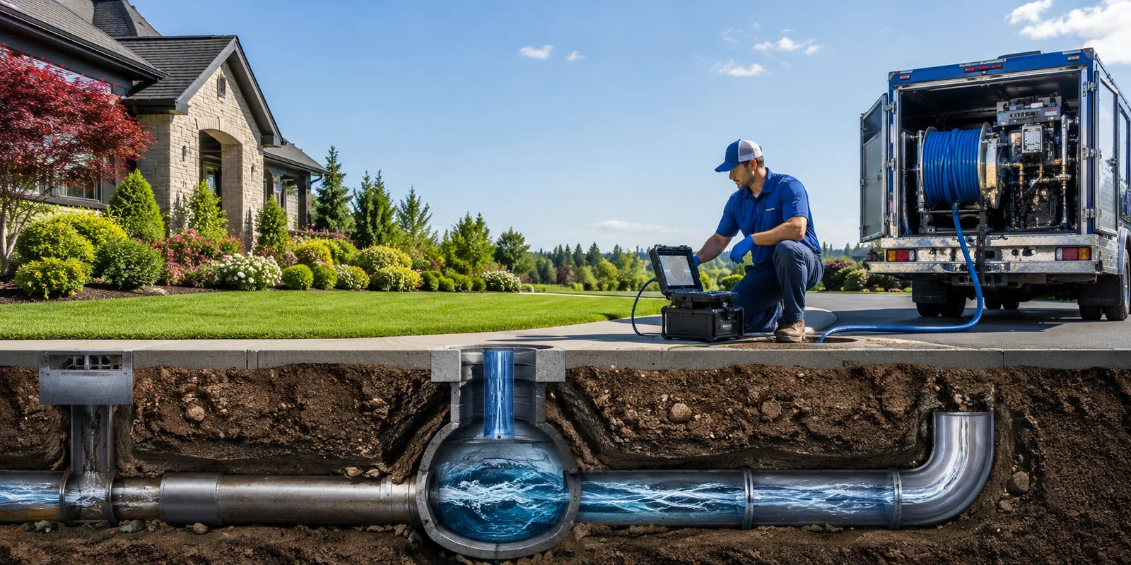 Drainage restoration information for Caroline, WI